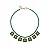 Colar Curto Pingentes Rosana Bernardes - Imagem 2