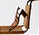 Scarpin Slingback Salto Médio em Couro Animalier Luiza Barcelos - Imagem 1