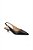 Scarpin Slingback Salto Baixo em Couro Luiza Barcelos - Imagem 5