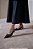 Scarpin Slingback Salto Baixo em Couro Luiza Barcelos - Imagem 2