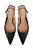 Scarpin Slingback Salto Baixo em Couro Luiza Barcelos - Imagem 6