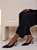 Scarpin Slingback Salto Baixo em Couro Luiza Barcelos - Imagem 8