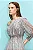 Vestido Tule Estampa Nuven Thamara Elegante - Imagem 2