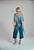 Bermuda Feminina Maxi Cinto Denim Estonada - Imagem 3