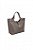 Bolsa Grande Couro com Fecho Luiza Barcelos - Imagem 4