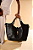 Bolsa Grande Couro com Fecho Luiza Barcelos - Imagem 1