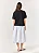 T-shirt Malha Detalhe Broche Skazi - Imagem 4