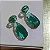 Brinco Gota Radiance Pedra Blue Zircon Claudia Marisguia - Imagem 2