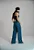 Calça Jeans Wide Leg Trançada Caos Moda - Imagem 4