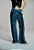 Calça Jeans Wide Leg Trançada Caos Moda - Imagem 1