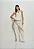 Calça Wide Leg Sarja com Lenço Caos Moda - Imagem 2