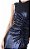 Vestido Festa Midi Malha Gloss Drapeado Skazi - Imagem 2