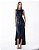 Vestido Festa Midi Malha Gloss Drapeado Skazi - Imagem 1