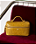 Bolsa Vanity Média em Couro Croco Luiza Barcelos - Imagem 1