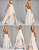Vestido Longo De Renda Sobreposição Caos Moda - Imagem 7