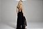 Vestido Longo De Renda Sobreposição Caos Moda - Imagem 4