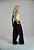 Calça Wide Leg com Prega Lateral Caos Moda - Imagem 3