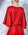 Vestido de Cetim Drapeado Maracujá Oficial - Imagem 2