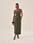 Vestido Midi Cinto Color Skunk Brasil - Imagem 1