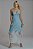 Vestido Denim com Renda Caos Moda - Imagem 1