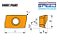 INSERTO ADMX 070204SR-M: 8230 DORMER PRAMET - CAIXA COM 10 PEÇAS - Imagem 2