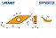 INSERTO ISO ALUMÍNIO VCGT 220530F-FA: HF7 PRAMET - CAIXA COM 10 PEÇAS - Imagem 2