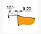 INSERTO HNGX 0906ANSN-R: 9325 DORMER PRAMET - CAIXA COM 10 PEÇAS - Imagem 3