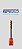 FRESA TOPO RETO D3X8X75MM - METAL DURO 4 CORTES 55HRC H3 - TISCO - Imagem 1