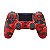 Controle Double Motor Vibration Vermelho - PS4 - Imagem 1