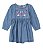 Vestido Jeans com Bordado - Imagem 2