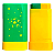 Stick Pinta Rosto Brasil - Miss Rose - Imagem 1