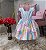 Vestido de Festa de Aniversario Chuva de Amor e Benção - Imagem 1