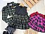 Conjunto Maira Xadrez Inverno 3 Peças Infantil body - Imagem 1