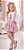 Conjunto Blogueirinha Ursinha Infantil 2 Peças -ROSA - Imagem 1
