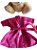 Kit 6 peças Robe de cetim infantil Pink - Imagem 4