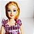 Boneca Princesa Liz Loira com Vestido Rosa Brilhante - Imagem 4
