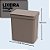 Conjunto Kit Pia Single 2 Peças Lixeira e Dispenser - Imagem 6