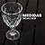 Taça de Vidro 330ml Diamante Clear Premium - Imagem 4