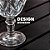 Conjunto de 6 Taça de Vidro 330ml Diamante Clear Premium - Imagem 6