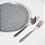 Conjunto 4 Pratos Rasos 26cm flat Gray 12 Talheres completos - Imagem 7