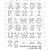 Kit de Carimbos Alfabeto 5 - Lilipop - Imagem 3