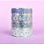 Fita Decorativa Deco Tape Transparente Floral Roxo - Imagem 3
