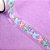 Fita Decorativa Deco Tape Transparente Floral Roxo - Imagem 5