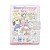 Caderno Brochura Com Folhas Ilustradas e Fecho Magnético Soft Touch Berry Bunny Rosa Pequeno - Imagem 1