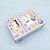 Kit de 4 Cartelas de Adesivos + 4 Washi Tapes Meninas Lilás - Imagem 2