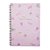 Caderno Espiral Pautado A5 Hello Kitty My Melody - Imagem 1