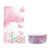 Fita Decorativa Washi Tape Flores Rosa - Imagem 1