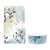 Fita Decorativa Washi Tape Flores Azul - Imagem 1