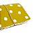 Mini Capa Mustard Dots (Para 4 Mini Blocos) Para Mini Planner A.Craft - Imagem 3