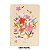 Caderno Sem Pauta Floral Notes Para Planner A.Craft Tamanho Padrão - Imagem 1